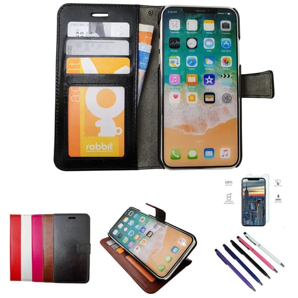 iPhone Xs Max - Leather Case / Wallet