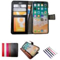 Miniatyrbillede 1 af 11: iPhone Xs Max - Leather Case / Wallet