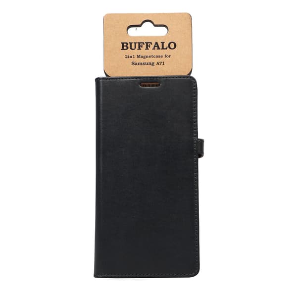 BUFFALO Lompakko Samsung A71 Musta