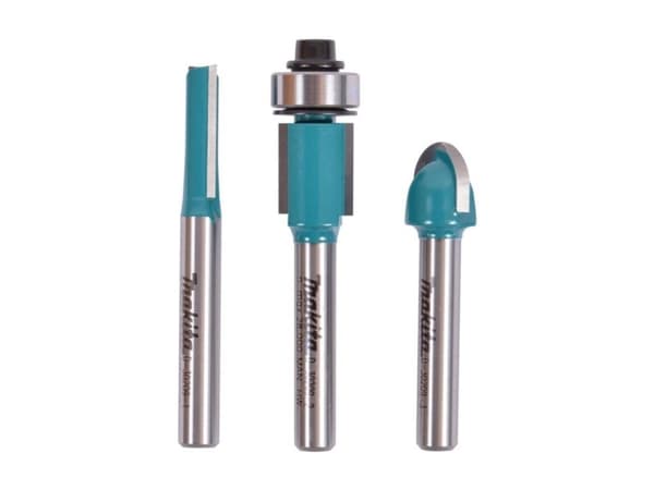 Makita - Jyrsinkärjen setti - 3 kpl - Makita DRT50Z:hen