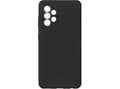 Miniatyrbilde 4 av 4: eSTUFF - Baksidedeksel for mobiltelefon - silikon - svart - for Samsung Galaxy A52, A52 5G
