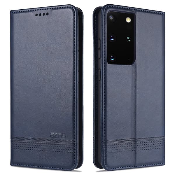 Samsung Galaxy S21 Ultra - Praktiskt Stilrent YAZUNSHI Plånboksfodral Blå