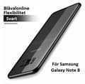 Miniatyrbild 2 av 3: Mobilskal Samsung Galaxy Note 8 Transparent svart kant