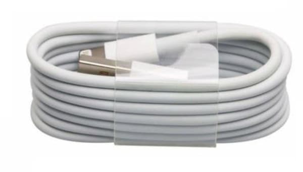 3 st 1 m Iphone laddare |vit
