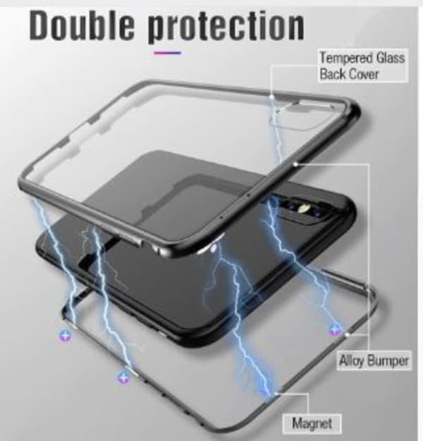 Magnetisk iphone 7/8 skall