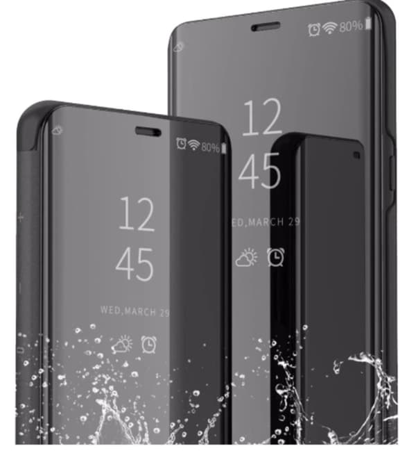 Note 9 flip fodral lila