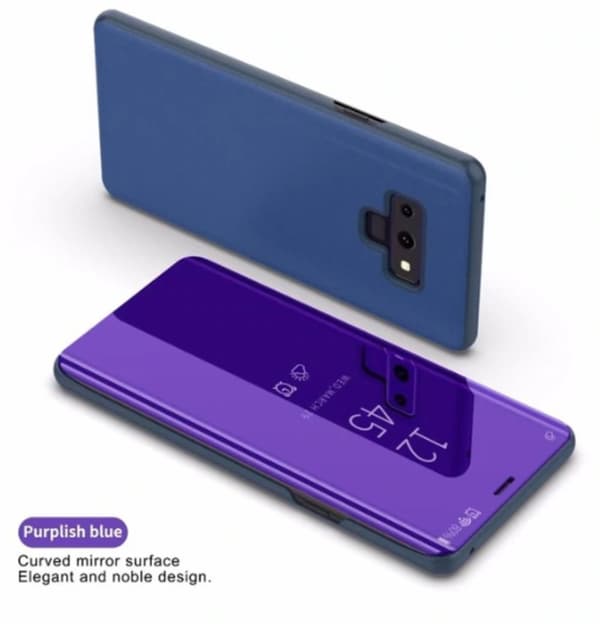 Note 9 flip fodral lila