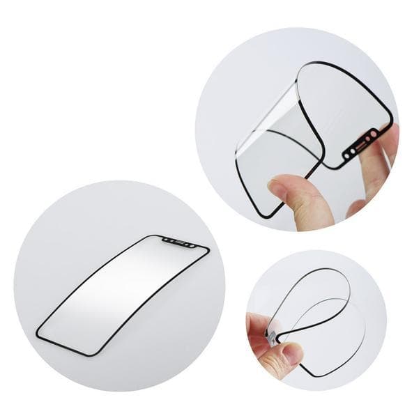 Flexibelt Nano Glass 5D Fulllimat härdat glas för SAM Galaxy S9