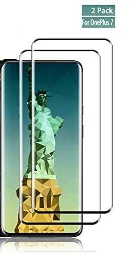 2 st   hög kvalitet härdat glas för one plus 7 T pro