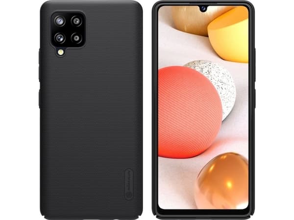 Nillkin Nillkin Frosted Samsung Galaxy A42 5G-deksel (svart) universal