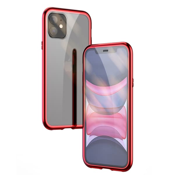 iPhone 11 Pro Skal Magnetiskt i Härdat glas