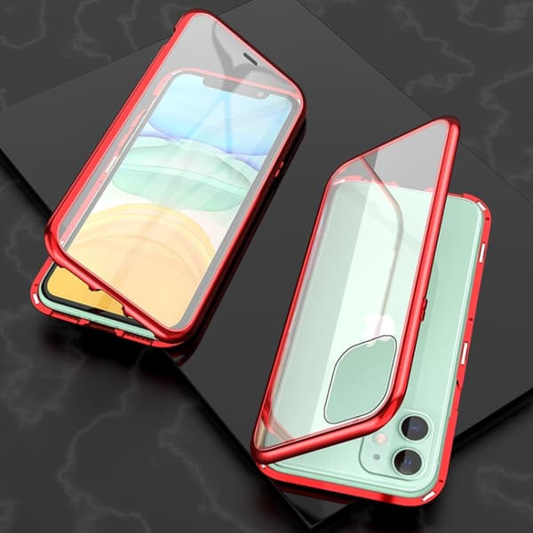 iPhone 11 Skal Magnetiskt i Härdat glas