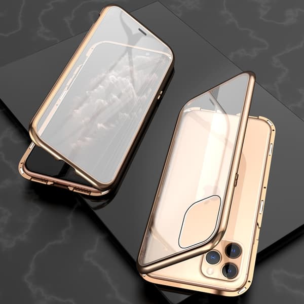 iPhone 11 Pro Max Skal Magnetiskt i Härdat glas