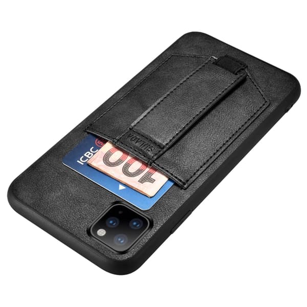 SULADA iPhone 11 Pro Max Läderskal med Korthållare