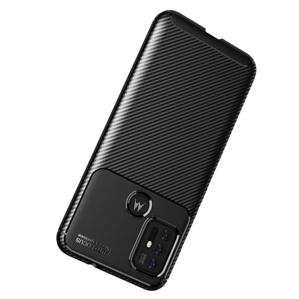 Carbon Fiber Texture TPU Cover for Motorola Moto G30