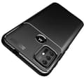 Miniatyrbillede 8 af 8: Carbon Fiber Texture TPU Cover for Motorola Moto G30