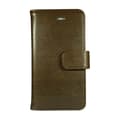 Miniatyrbillede 1 af 3: Strålingsbeskyttende Wallet PU iPhone 6/7/8/SE2020/22 Flipcover RFID Brun
