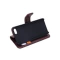 Miniatyrbilde 3 av 6: RADICOVER Strålingsbeskyttelse Lommebok PU iPhone 5/5S/SE Flipcover Brun