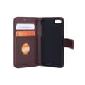Miniatyrbilde 4 av 6: RADICOVER Strålingsbeskyttelse Lommebok PU iPhone 5/5S/SE Flipcover Brun