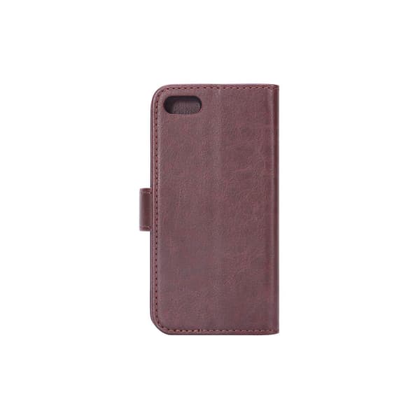 RADICOVER Strålingsbeskyttelse Lommebok PU iPhone 5/5S/SE Flipcover Brun
