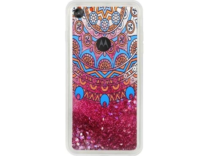 CaseGadget CaseGadget CASE LIQUID BOHO LENOVO MOTO E6 PINK standard