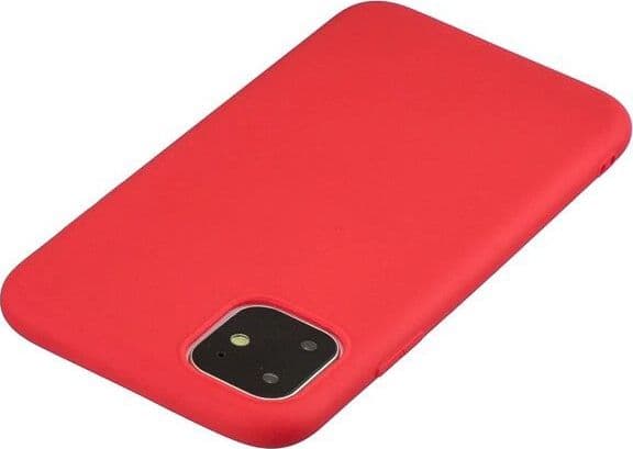 Hurtel Silikoni Kotelo joustava silikoni kotelo iPhone 11 Pro tapauksessa punainen universaali