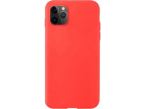 Hurtel Silikoni Kotelo joustava silikoni kotelo iPhone 11 Pro tapauksessa punainen universaali