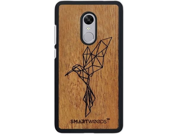 SmartWoods-deksel Hummingbird-deksel i tre til Samsung Galaxy S8 Plus