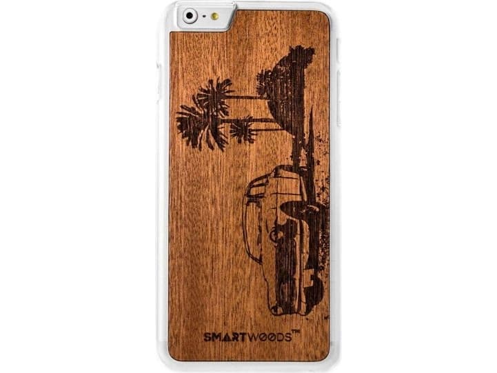 SmartWoods Case Wooden Case Cuba Clear Iphone 6 6S