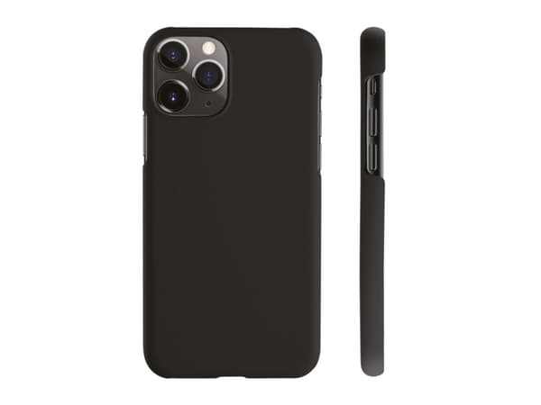 Vivanco Gentle Cover, Suojus, Apple, iPhone 11 Pro, 14,7 cm (5.8"), Musta