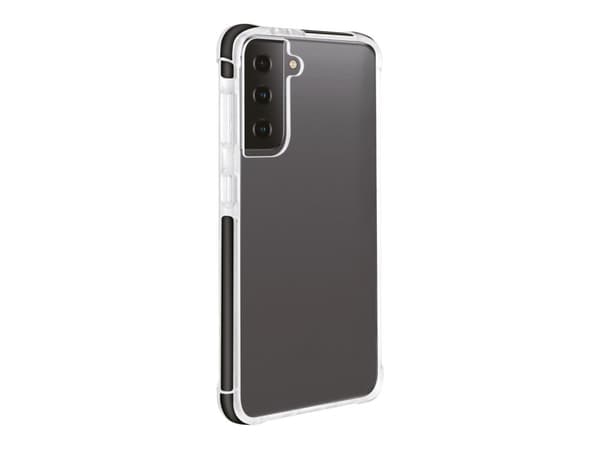 Vivanco Rock Solid, Omslag, Samsung, Galaxy S21+ 5G, 17 cm (6.7"), Svart, Transparent