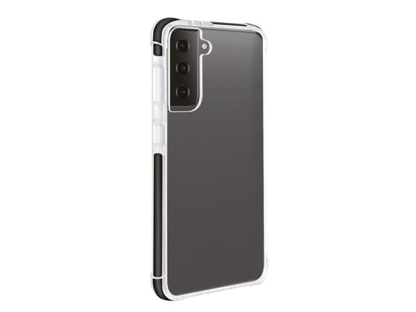 Vivanco Rock Solid, Omslag, Samsung, Galaxy S21 5G, 15,8 cm (6.2"), Svart, Transparent