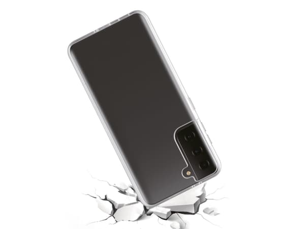 Vivanco Safe and Steady, Etui, Samsung, Galaxy S21 5G, 15,8 cm (6.2"), Gjennomsiktig