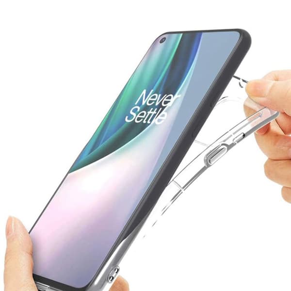 Silikon skal transparent OnePlus 9