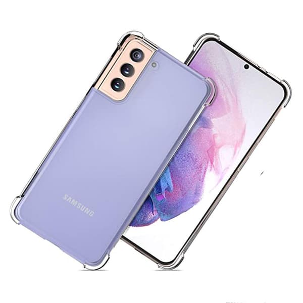 Skyddande Tjocka Hörn Silikonskal - Samsung Galaxy S21