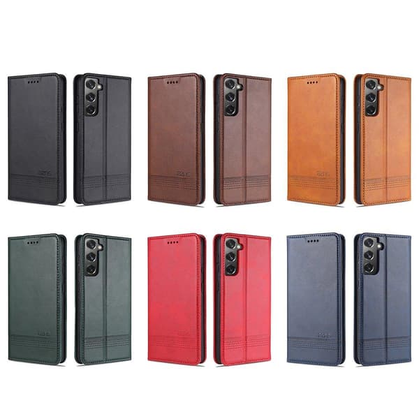 Samsung Galaxy S21 Plus - Stilsäkert Yazunshi Plånboksfodral