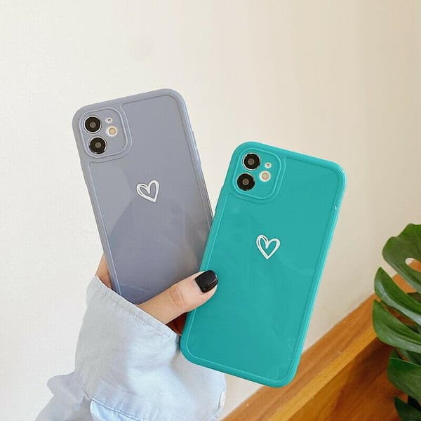 iPhone 12 Skal med Hjärta