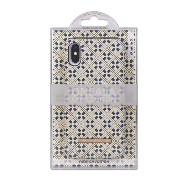 ONSALA COLLECTION Suojakuori  Matta Blue Marocco iPhoneX/Xs