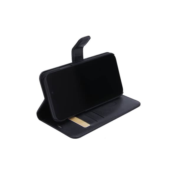 RADICOVER Strålingsbeskyttende Wallet PU iPhone 11 Flipcover RFID Sort