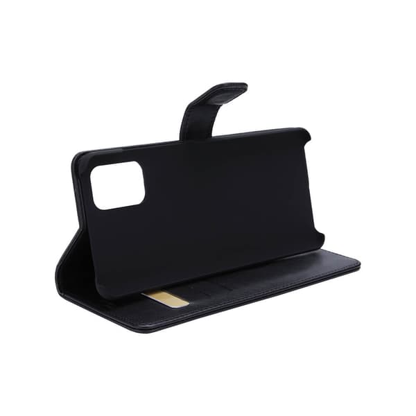 RADICOVER Strålningsskydd Plånboksväska PU Samsung A71 Flipcover Svart 3-Led RFID