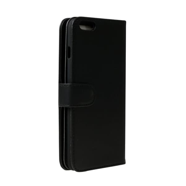 Wallet iPhone 6 Plus 7 Kortrum Sort