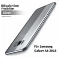Miniatyrbild 1 av 2: 3 st Skal Samsung Galaxy A8 (2018) | Flex Case silver