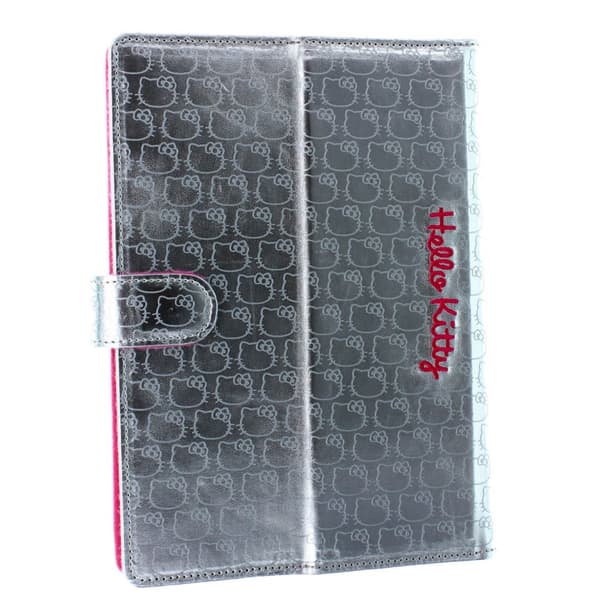 HELLO KITTY Tablet Cover 7-8" Universal Sølv