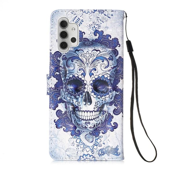 Plånboksfodral Samsung Galaxy A32 5G – Döskalle