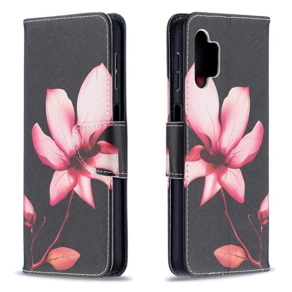Plånboksfodral Samsung Galaxy A32 5G – Rosa Blomma