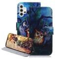 Miniatyrbillede 1 af 5: Plånboksfodral Samsung Galaxy A32 5G – Ugglor I Månsken
