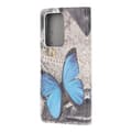 Pikkukuva 3 / 5: Plånboksfodral Samsung Galaxy A72 - Blå Fjäril