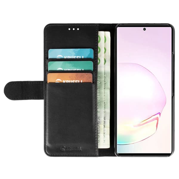 Krusell Samsung Galaxy A12 Etui PhoneWallet Svart