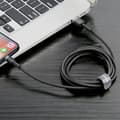 Miniatyrbild 5 av 6: Baseus Lightning Kabel Cafule 2 Meter Svart