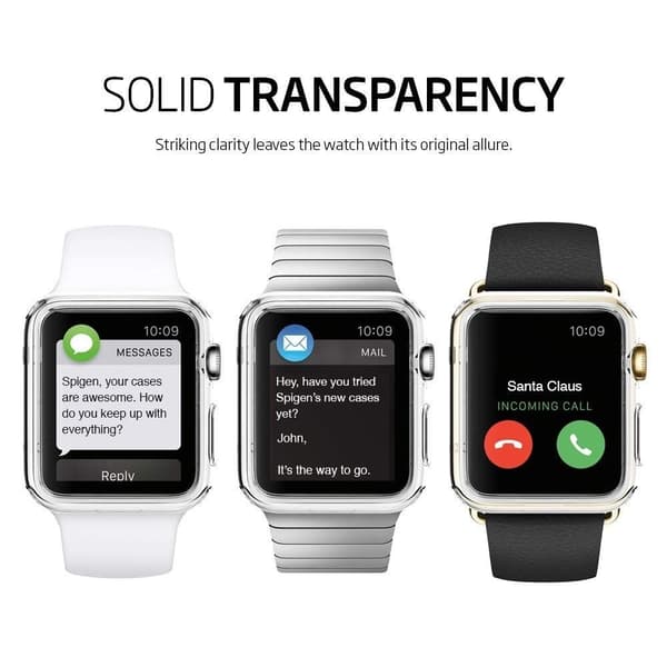 Spigen Case Liquid Crystal Apple Watch 44mm Clear